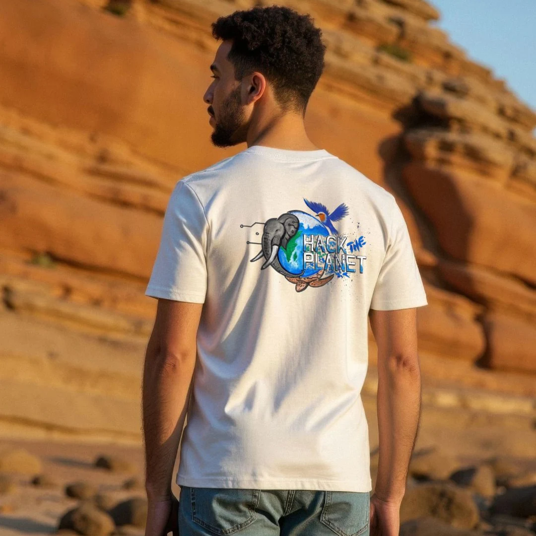 Hack The Planet jubileumshirt — heren